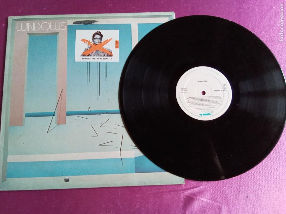 Discos de vinilo: WINDOWS ORANGE TAB PERSONALITY 1987 LP L3 14 - Foto 1