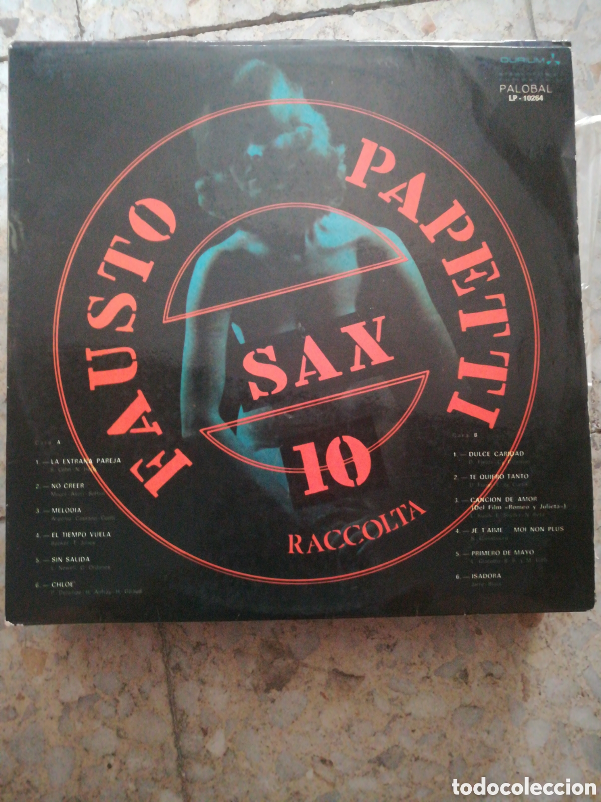 Discos de vinilo: LP FAUSTO PAPETTI 10 RACCOLTA - Foto 1