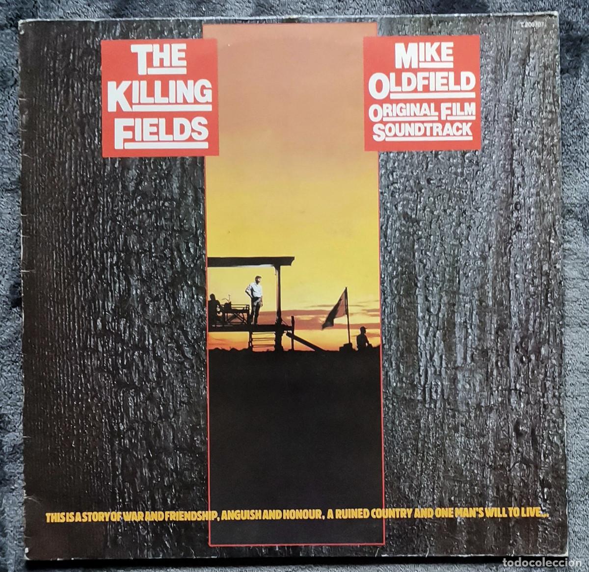 Discos de vinilo: Mike Oldfield &lrm;&ndash; The Killing Fields LP Spain 1984 - Foto 1