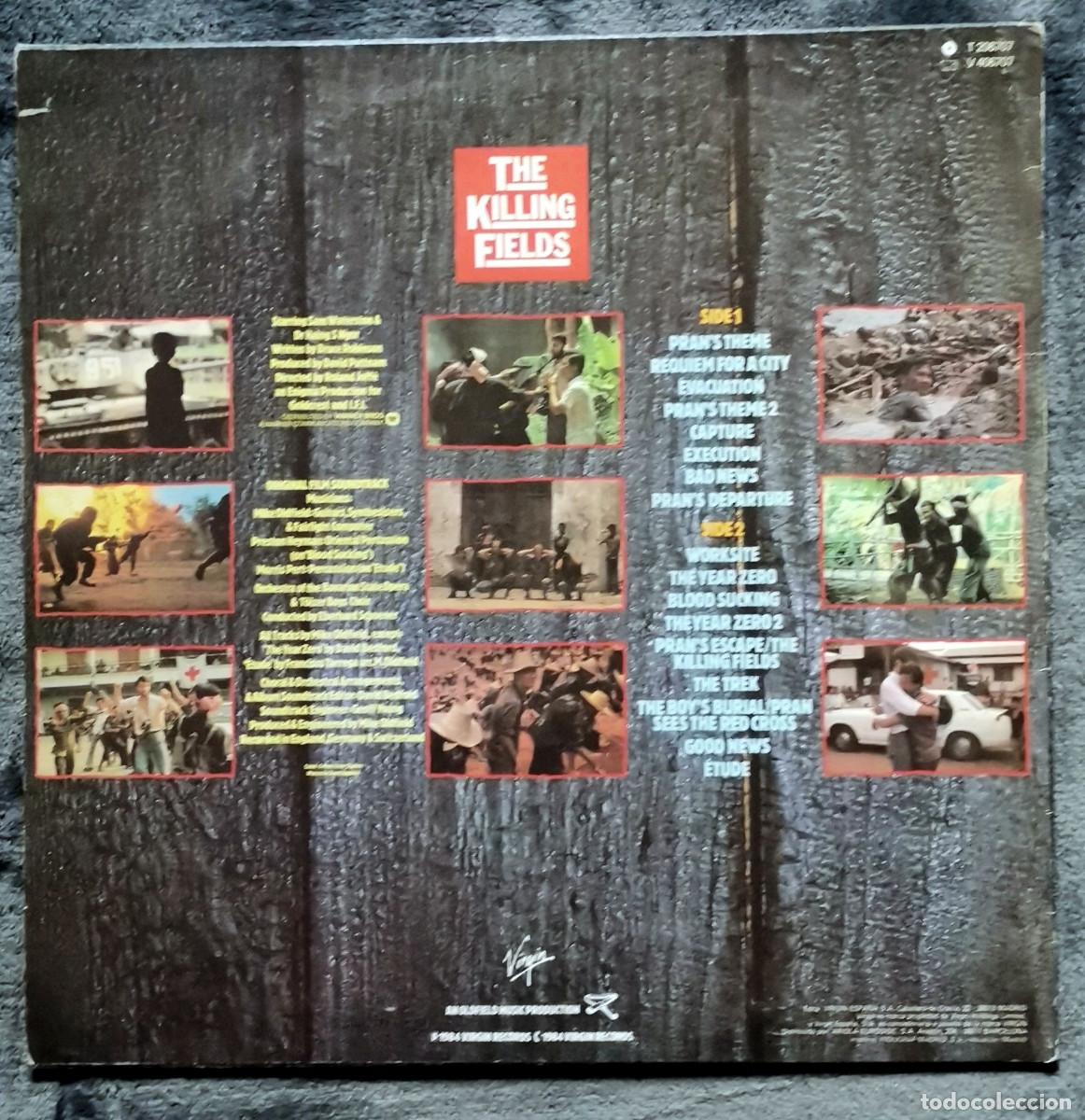 Discos de vinilo: Mike Oldfield &lrm;&ndash; The Killing Fields LP Spain 1984 - Foto 2