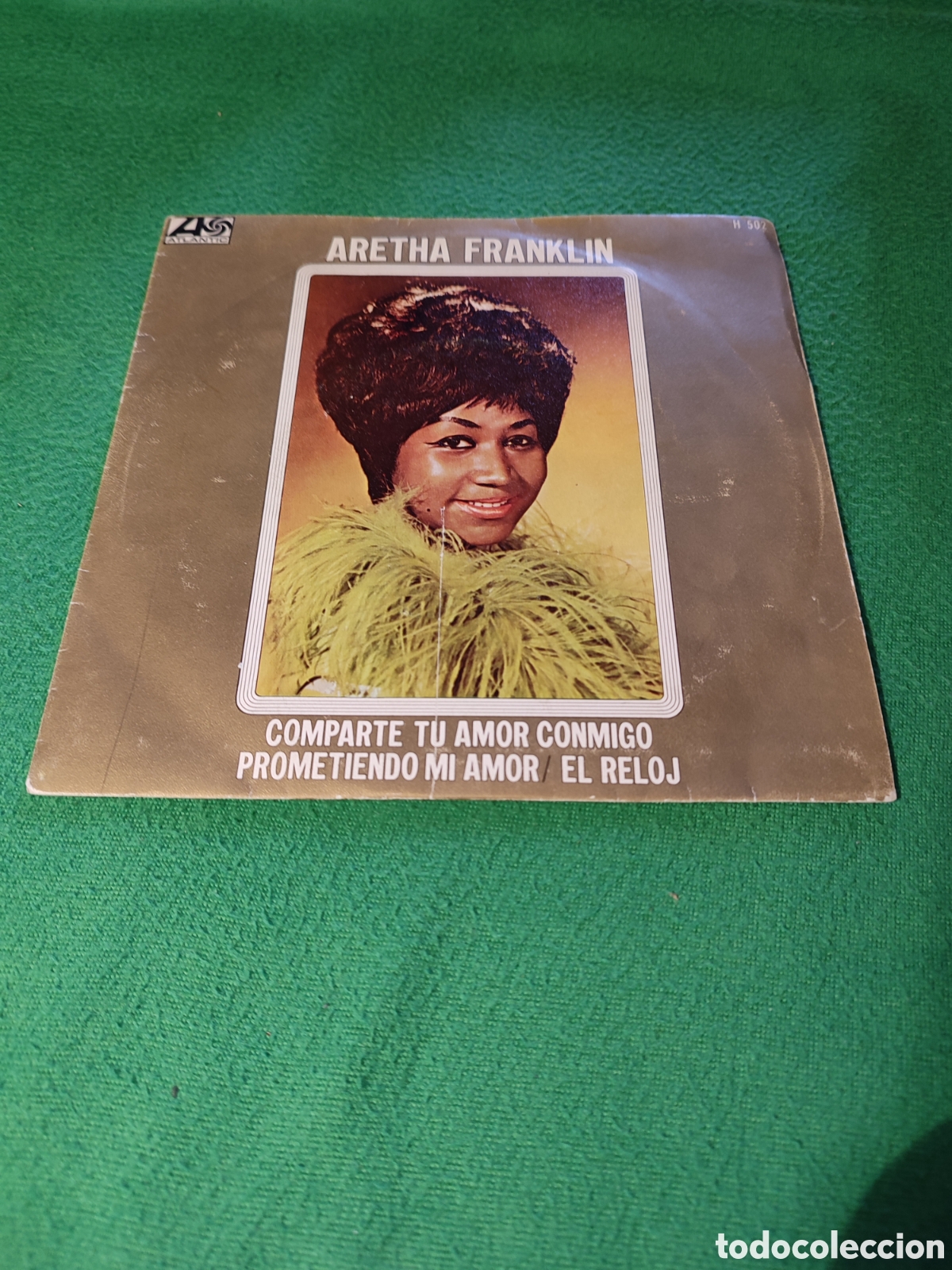Discos de vinilo: Aretha Franklin - Comparte tu amor conmigo - Foto 1