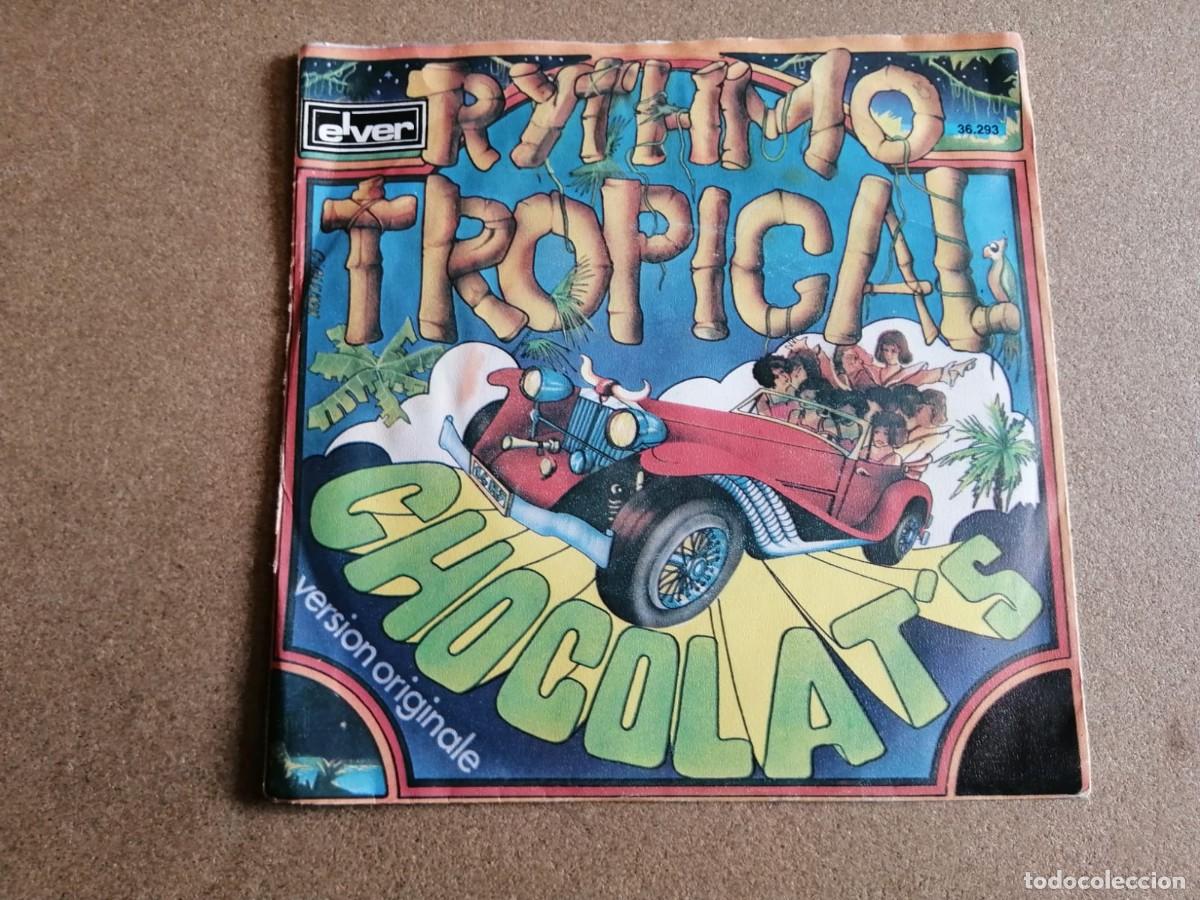 Discos de vinilo: DISCO SINGLE. CHOCOLATS (RHYTMO TROPICAL) - Foto 1