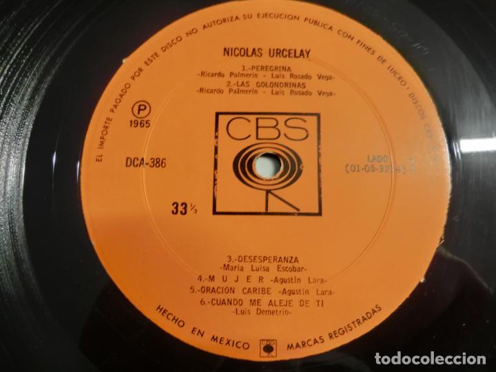 Discos de vinilo: Nicolas Urcelay &ndash; Nicol&aacute;s Urcelay (MEXICO 1965) - Foto 3