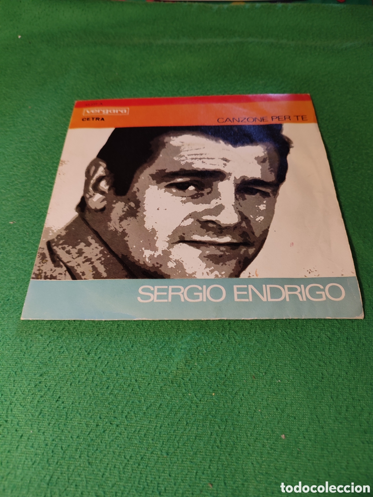 Discos de vinilo: Sergio Endrigo y Gianni Pettenati - Canzone per te - Foto 1