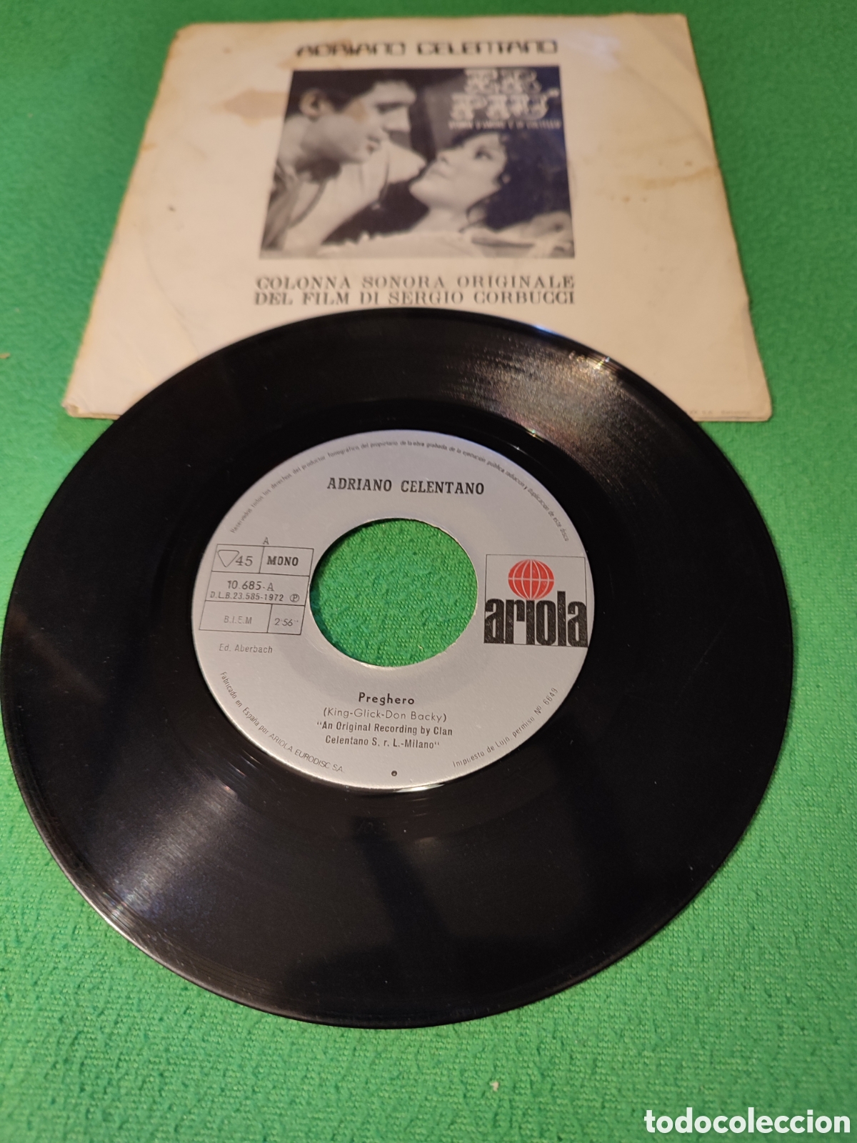 Discos de vinilo: Adriano Celentano - Preghero - Foto 2