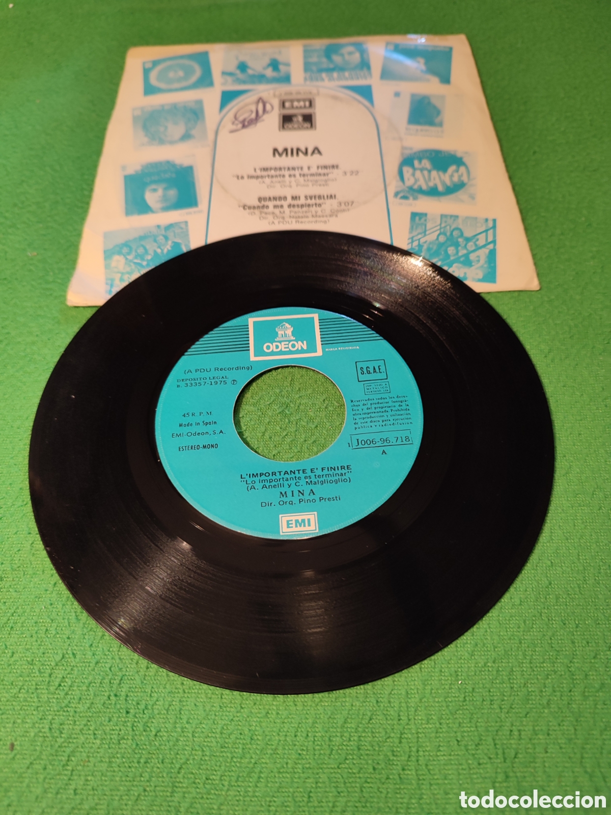 Discos de vinilo: Mina - Limportante e finire - Foto 2