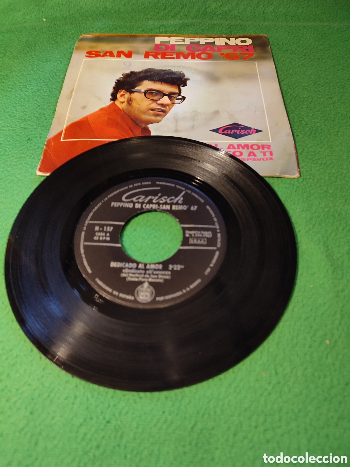 Discos de vinilo: Peppino di Capri - Dedicado al amor - Foto 2
