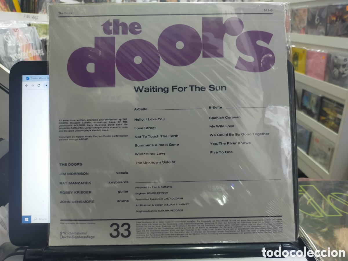 Discos de vinilo: Open the Doors for the Doors LP precintado - Foto 2