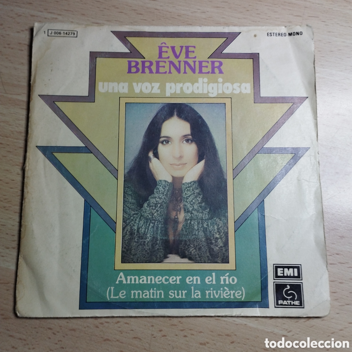 Discos de vinilo: Single 7&rdquo; PROMO &Ecirc;ve Brenner 1976 amanecer en el r&iacute;o 2 versiones.