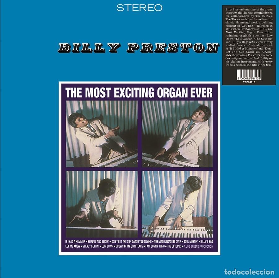 Discos de vinilo: BILLY PRESTON THE MOST EXCITING ORGAN EVER LP - Foto 1