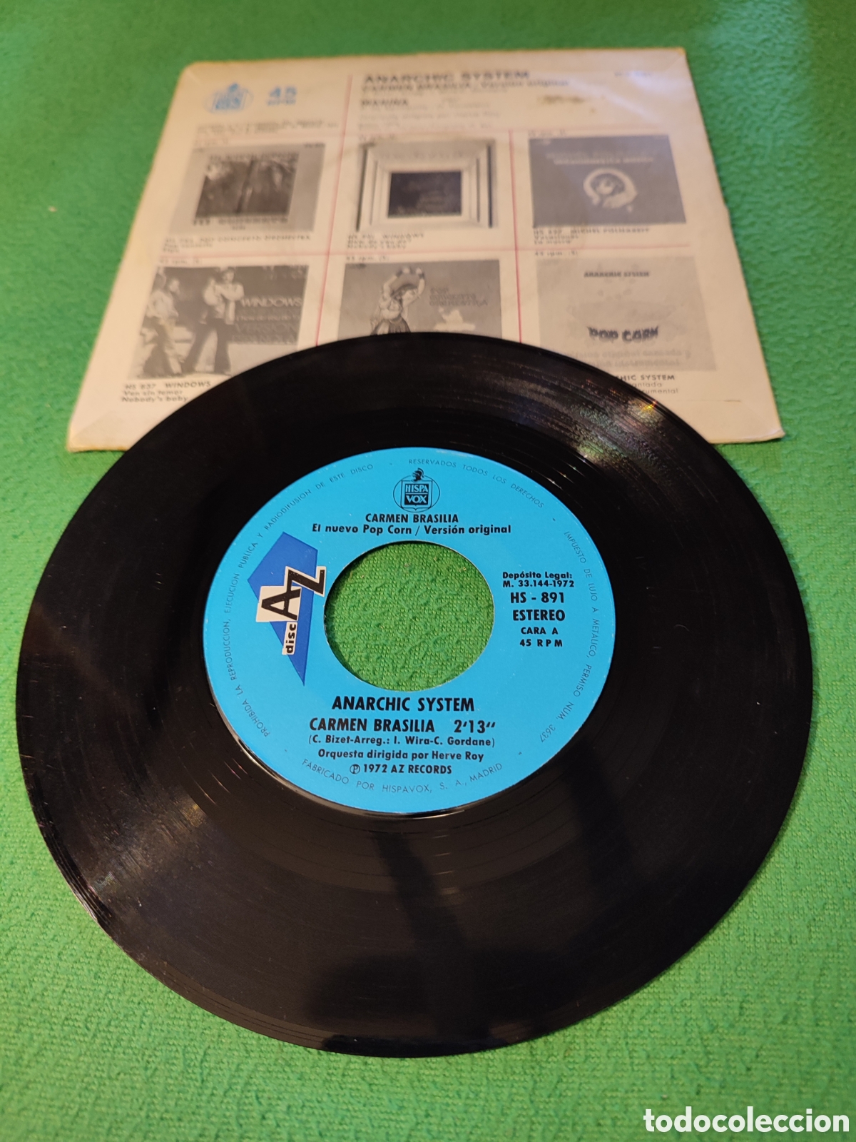 Discos de vinilo: Anarchic System - Carmen Brasilia - Foto 2