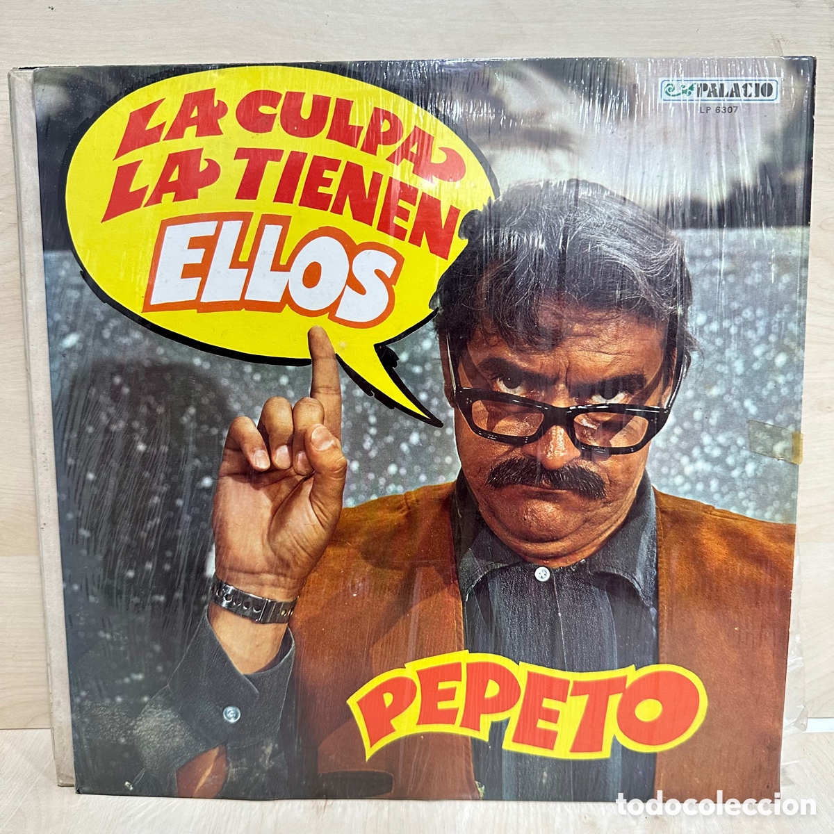 Disques de vinyle: Pepeto y Su Conjunto - La Culpa La Tienen Ellos (LP, Album, Mono)