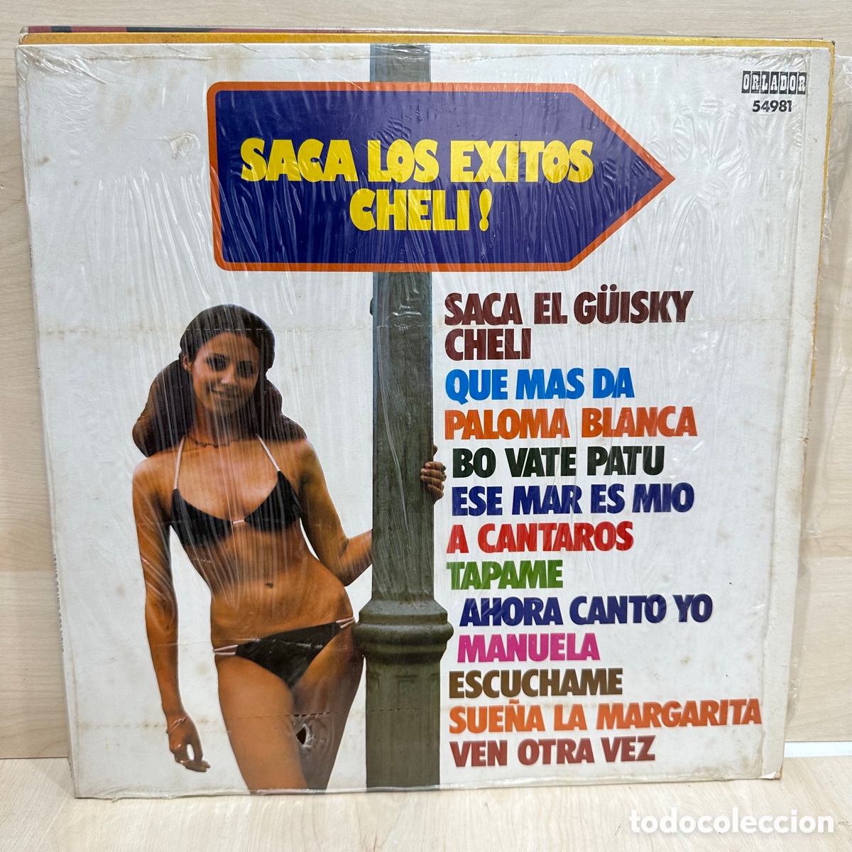 Discos de vinilo: Saca Los Exitos, Cheli! (LP, Comp) Ed. Venezuela - Foto 1