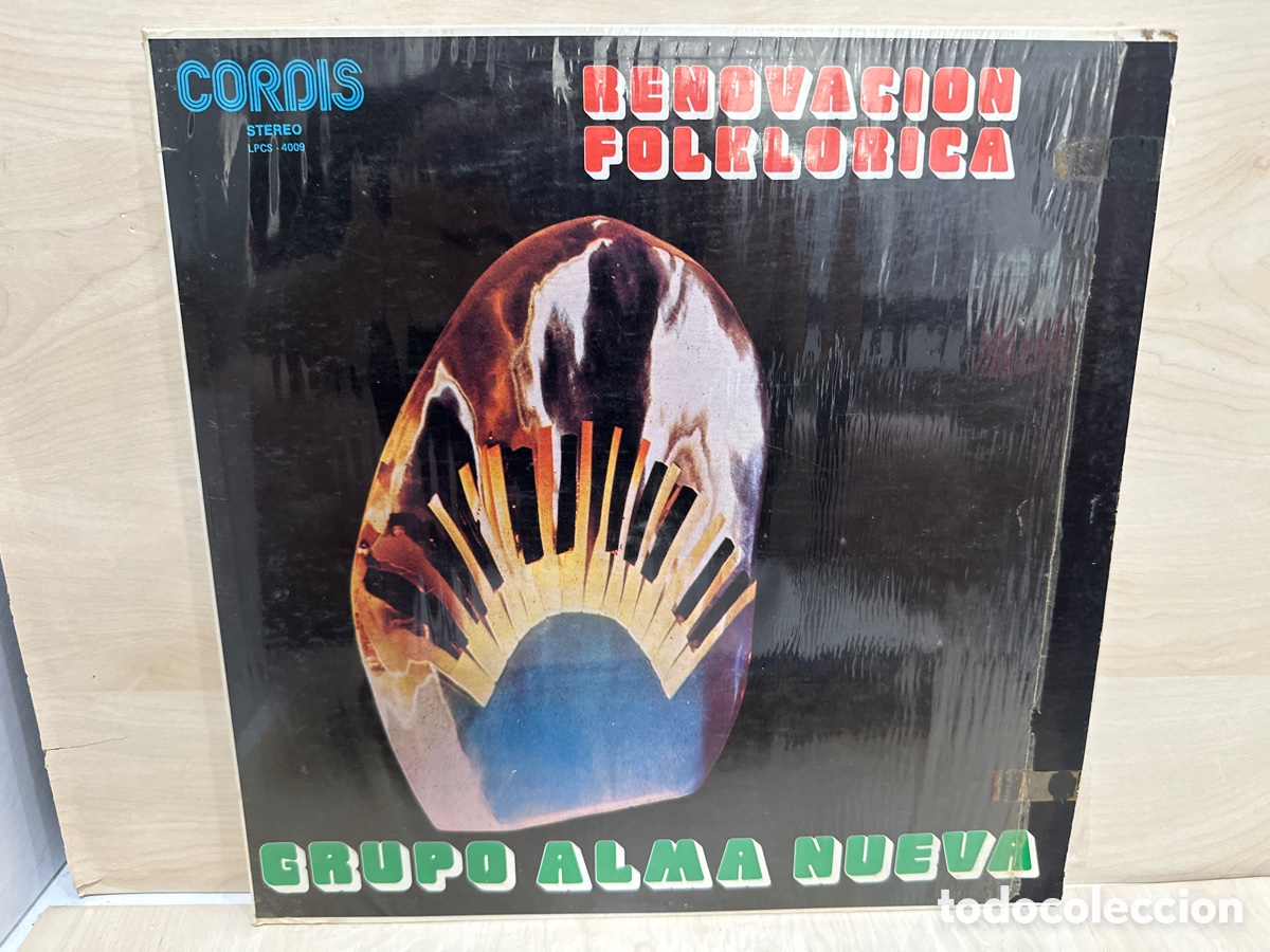 Disques de vinyle: Grupo Alma Nueva - Renovaci&oacute;n Folkl&oacute;rica (LP, Album) Ed. Venezuela