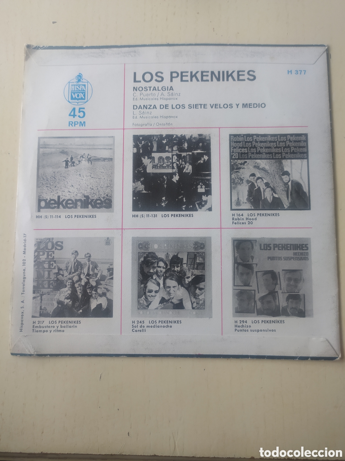Discos de vinilo: Single Pekenikes - Foto 2