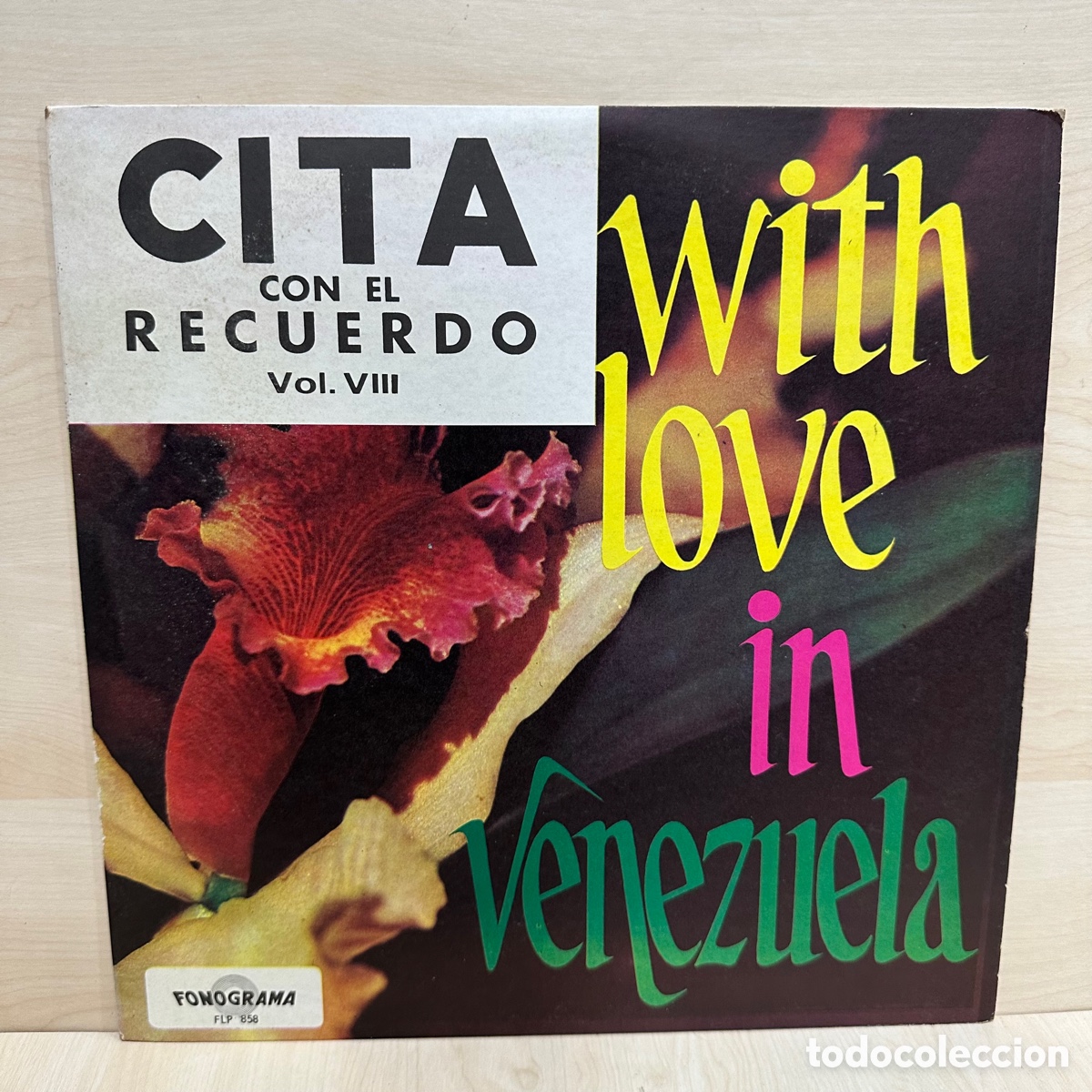 Disques de vinyle: Grupo Karabali - Cita Con El Recuerdo Vol. VIII With Love In Venezuela (LP, Comp)