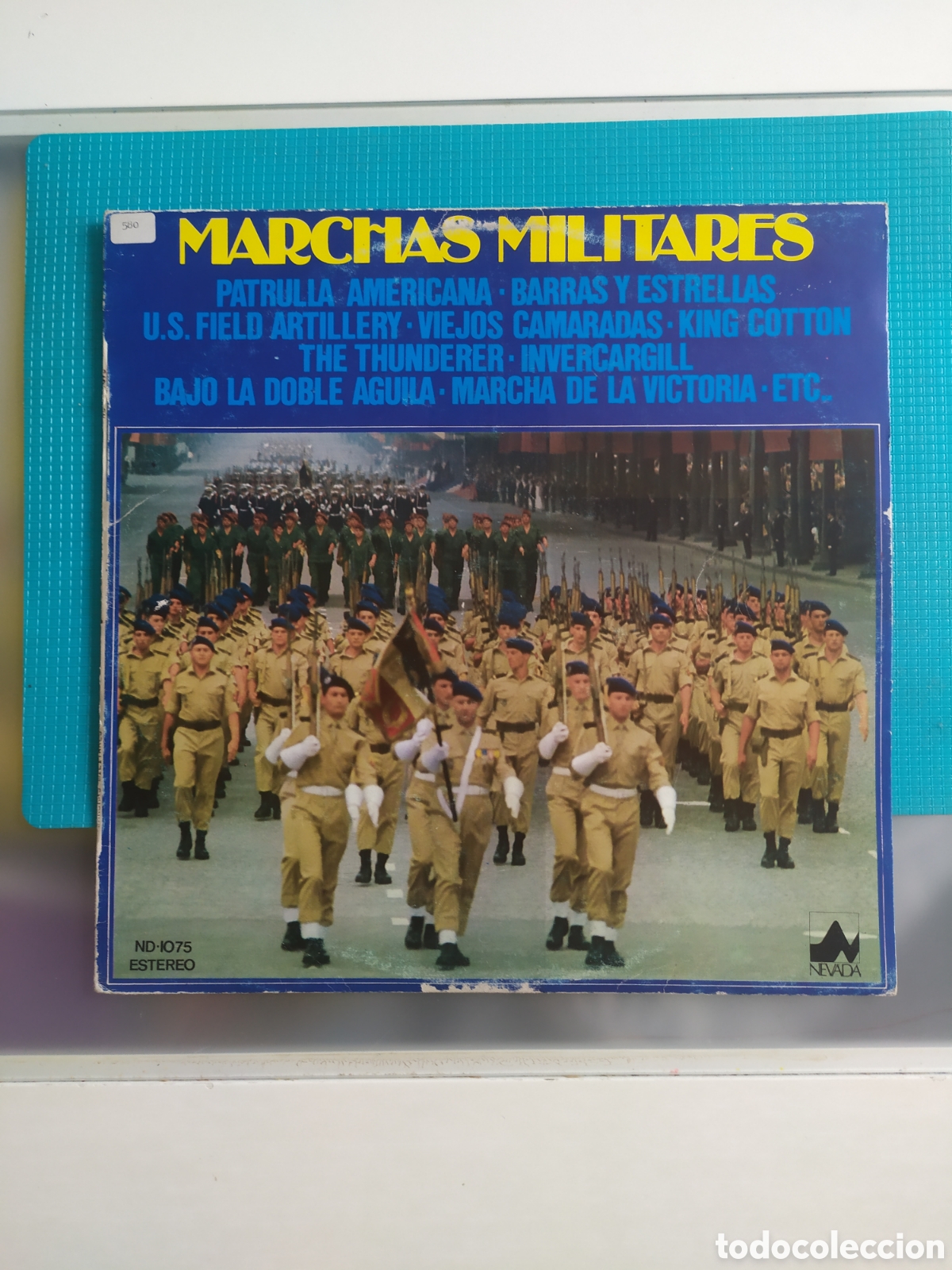 Vinyl-Schallplatten: Lp Marchas militares. Banda Militar. Direcci&oacute;n Gerhard Schlz.