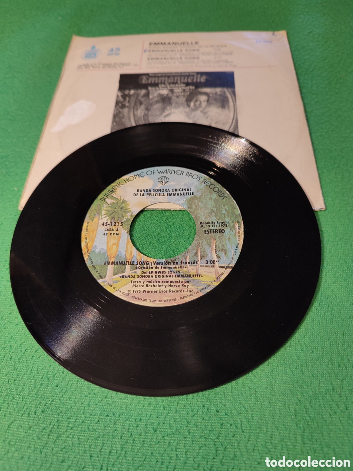 Discos de vinilo: Pierre Bachelet - Emmanuelle BSO - Foto 2