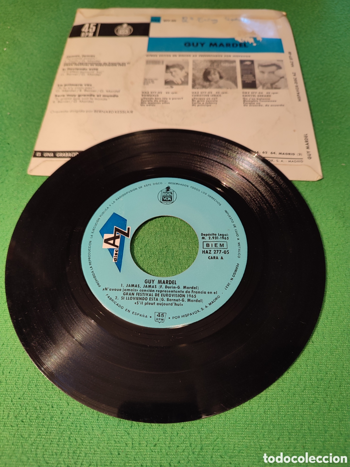 Discos de vinilo: Guy Mardel - Jam&aacute;s,jam&aacute;s+ 3 - Foto 2