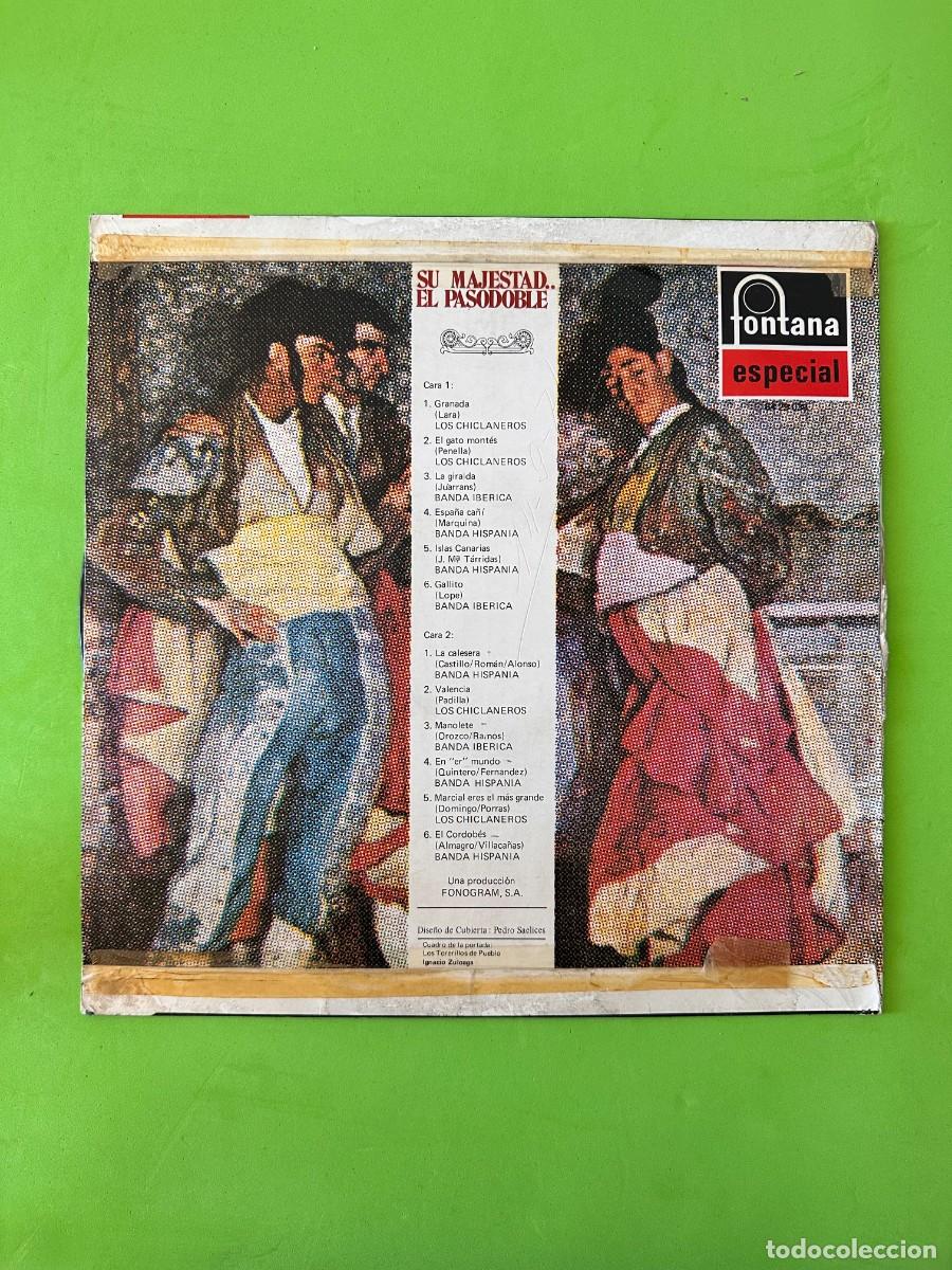 Discos de vinilo: Various - Su Majestad.. El Pasodoble (LP, Comp) - Foto 2