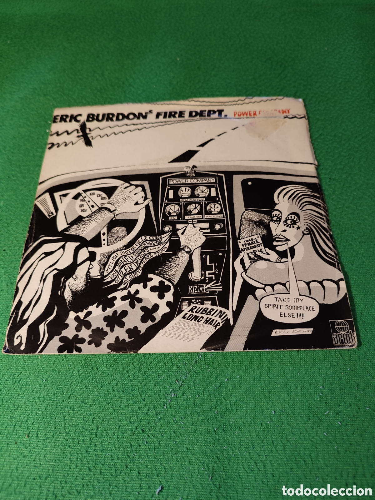 Discos de vinilo: Eric Burdon Fire Dept - Power Company - Foto 1