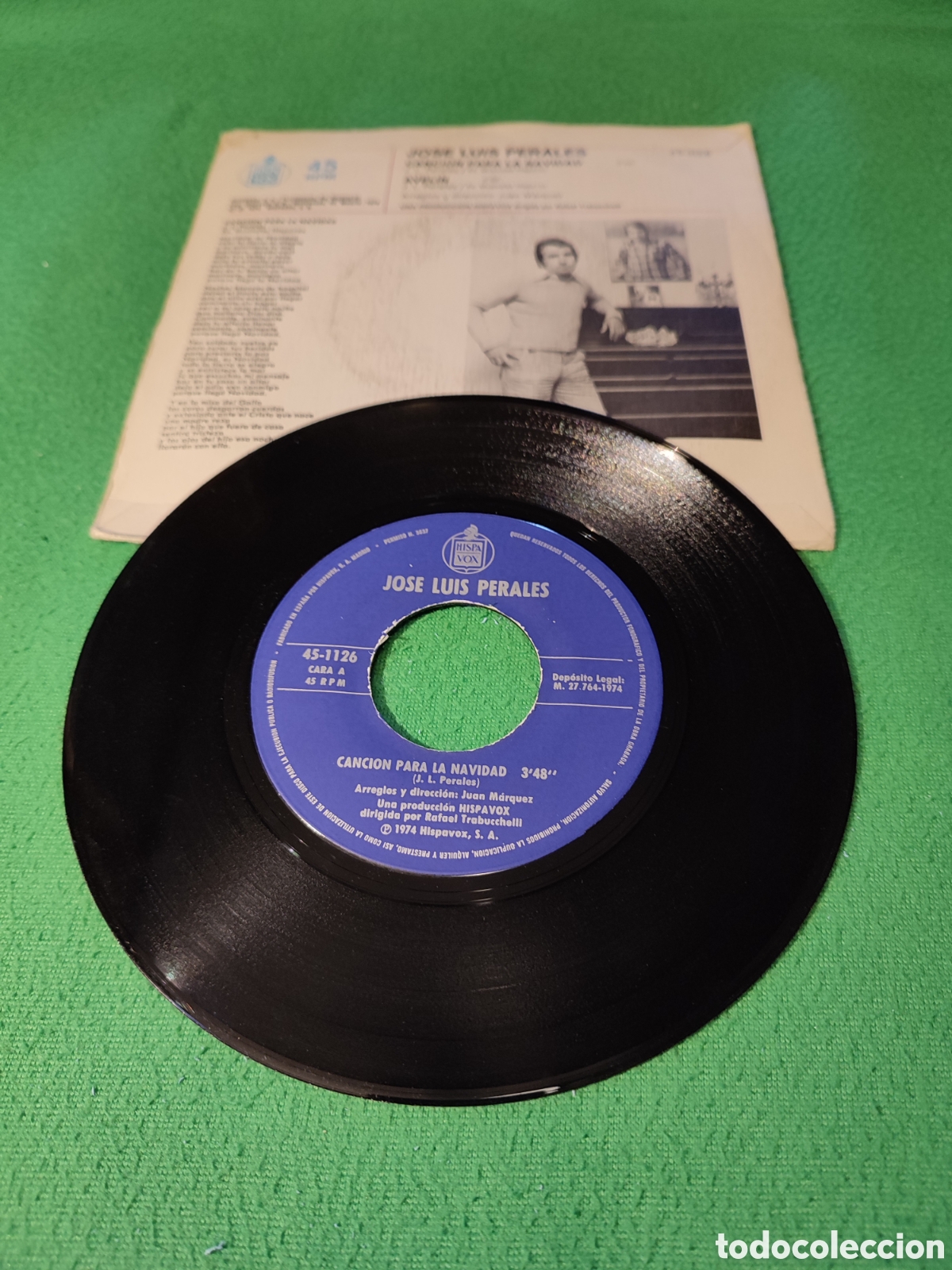 Discos de vinilo: Jos&eacute; Luis Perales - Canci&oacute;n para la Navidad - Foto 2
