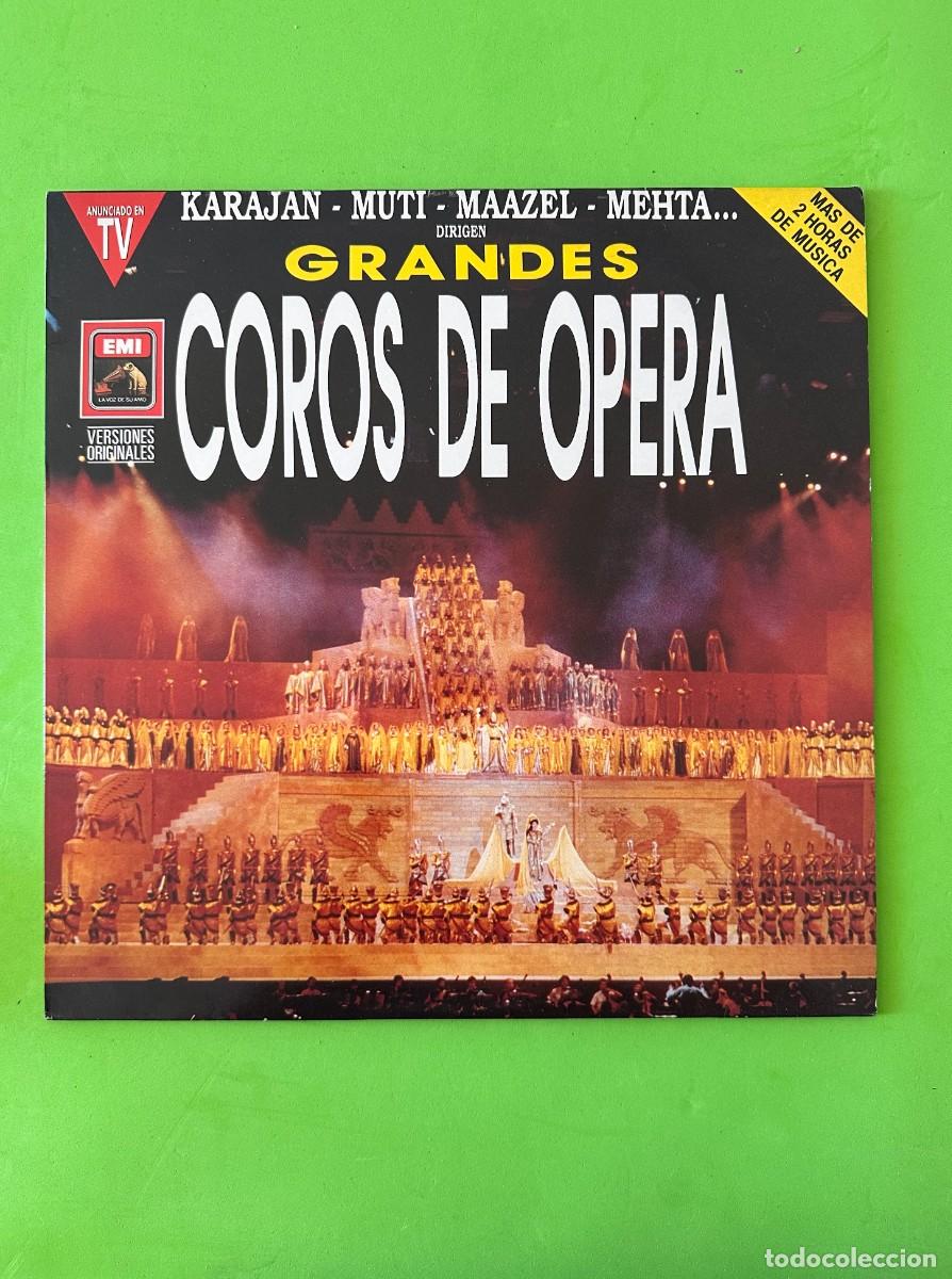 Discos de vinilo: Various - Grandes Coros De &Oacute;pera (2xLP, Comp) - Foto 1