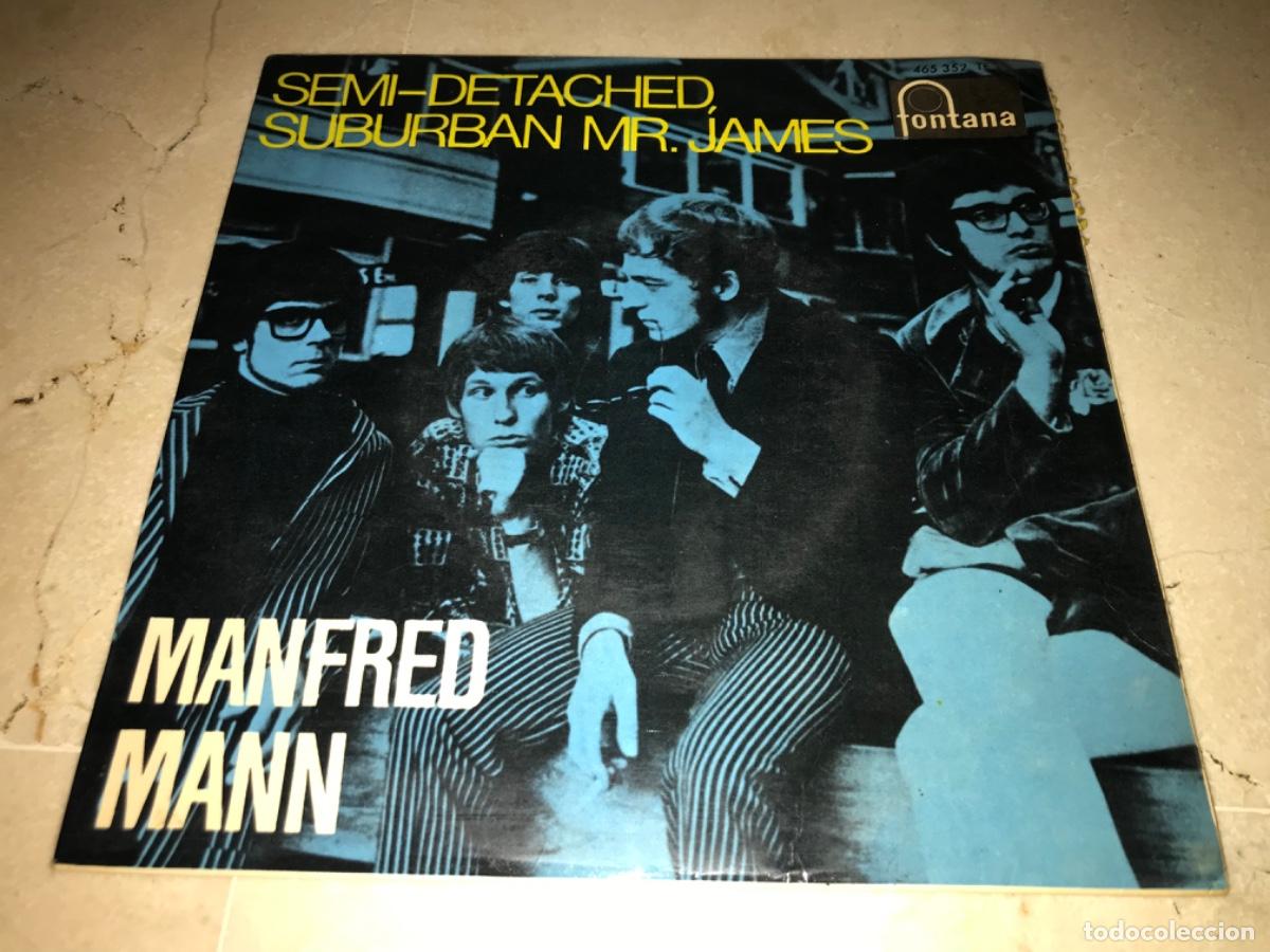 Discos de vinilo: MANFRED MANN-SEMI-DETACHED + 3-ORIGINAL ESPA&Ntilde;OL 1966 - Foto 1