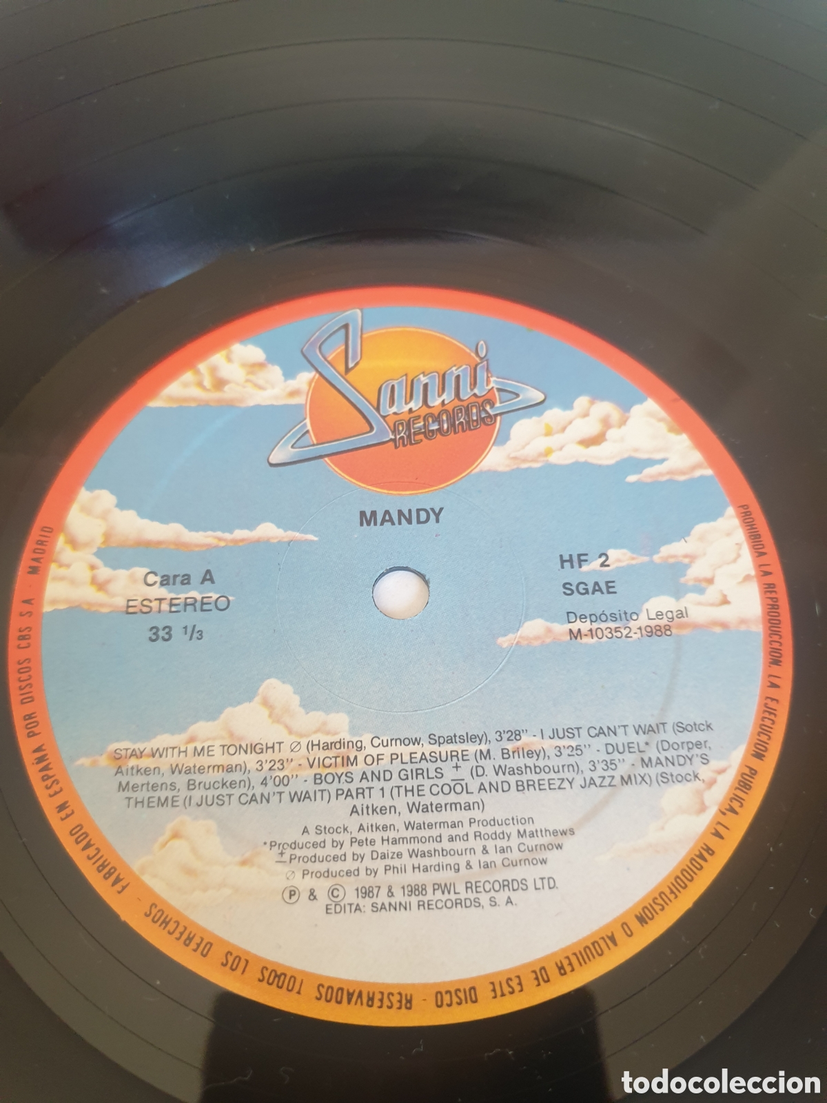 Discos de vinilo: Mandy - Mandy - Foto 3