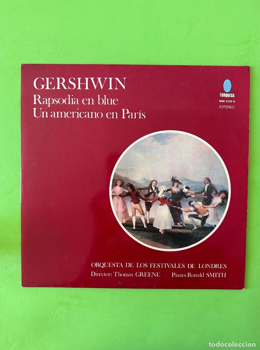 Discos de vinilo: George Gershwin - Rapsodia En Blue (LP) - Foto 1