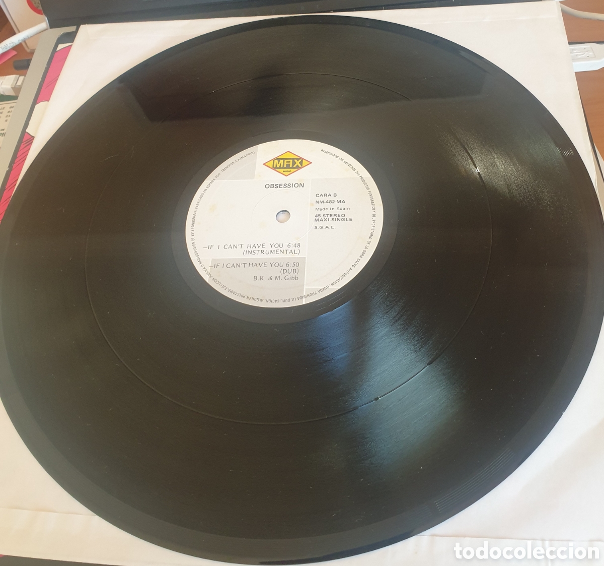 Discos de vinilo: Obsession - If I cant have you - Foto 2