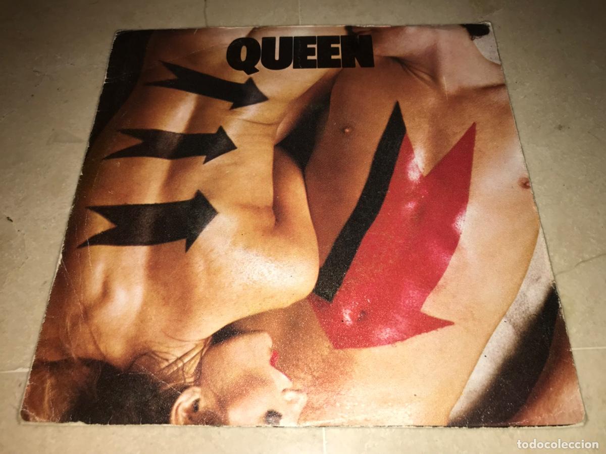 Discos de vinilo: QUEEN-BODY LANGUAGE-ORIGINAL ESPA&Ntilde;OL 1982 - Foto 1