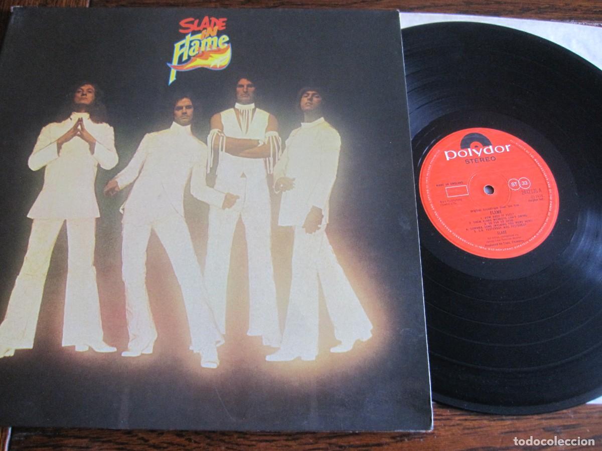 Discos de vinilo: SLADE &acute;In Flame&acute; 1974 - Foto 3