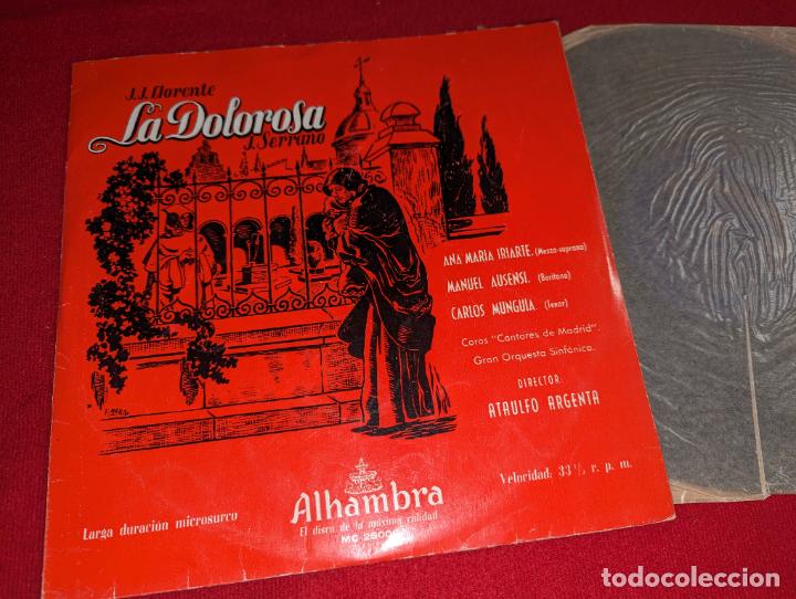 Vinyl-Schallplatten: CANTORES MADRID+ORQ. Dolorosa SERRANO/Iriarte+Munguia+ATAULFO ARGENTA 10'' 25 CTMS 195? Alhambra SPA