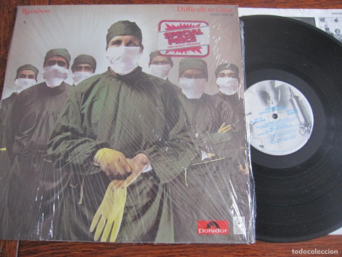 Discos de vinilo: RAINBOW &acute;Difficult to cure&acute; - Foto 1