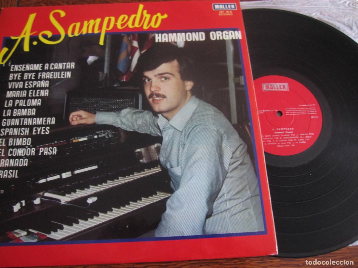 Discos de vinilo: A. SAMPEDRO &acute;HAMMOND ORGAN&acute;MALLER - Foto 1