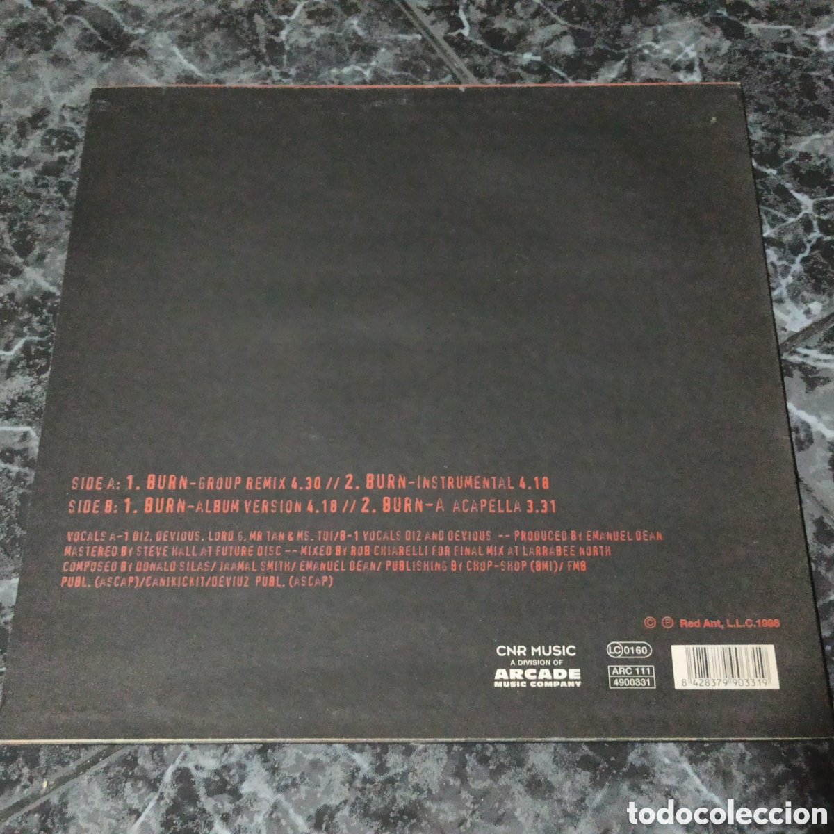 Discos de vinilo: Militia - Burn (12&rdquo;) - Foto 2