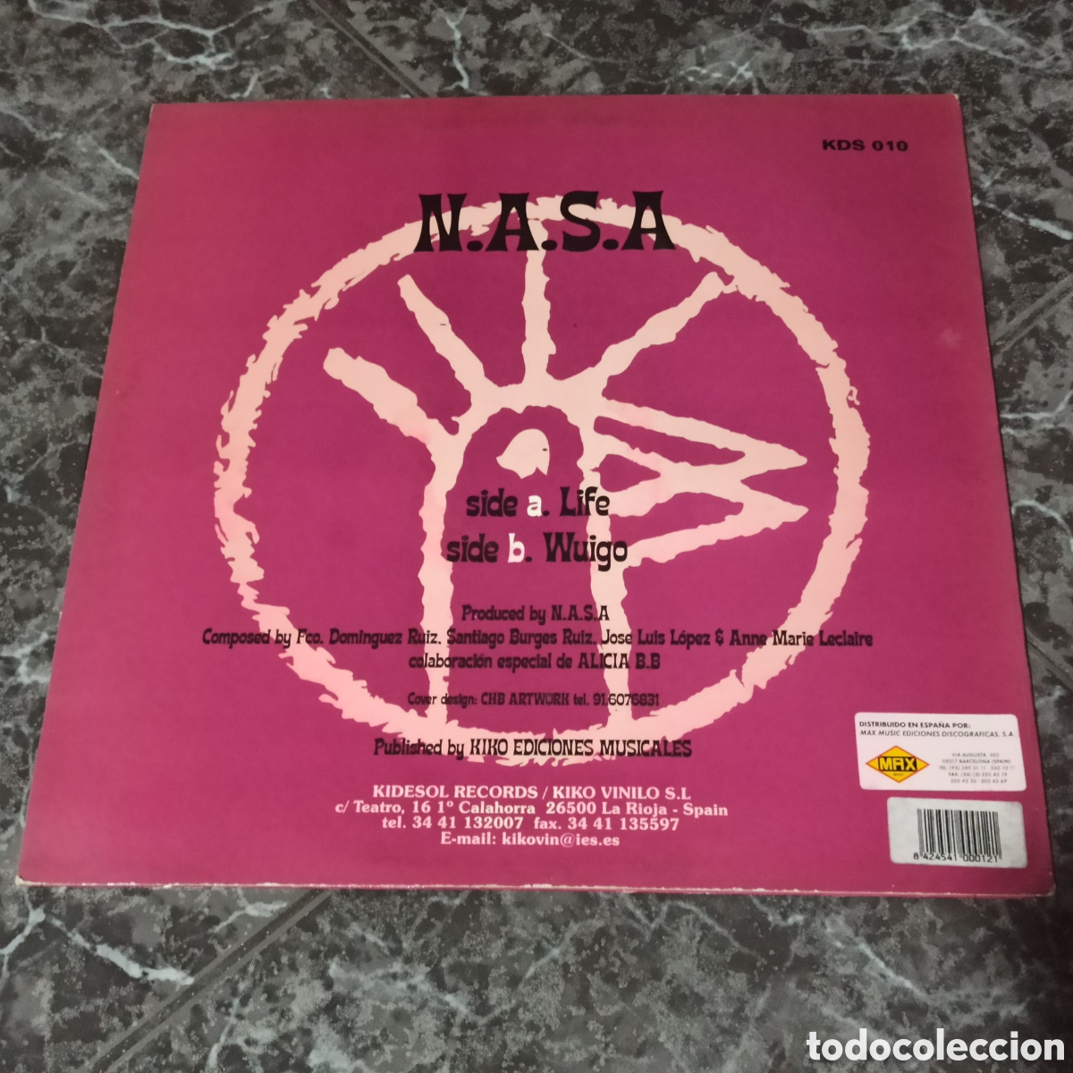 Discos de vinilo: N.A.S.A - Life (12&rdquo;) - Foto 2