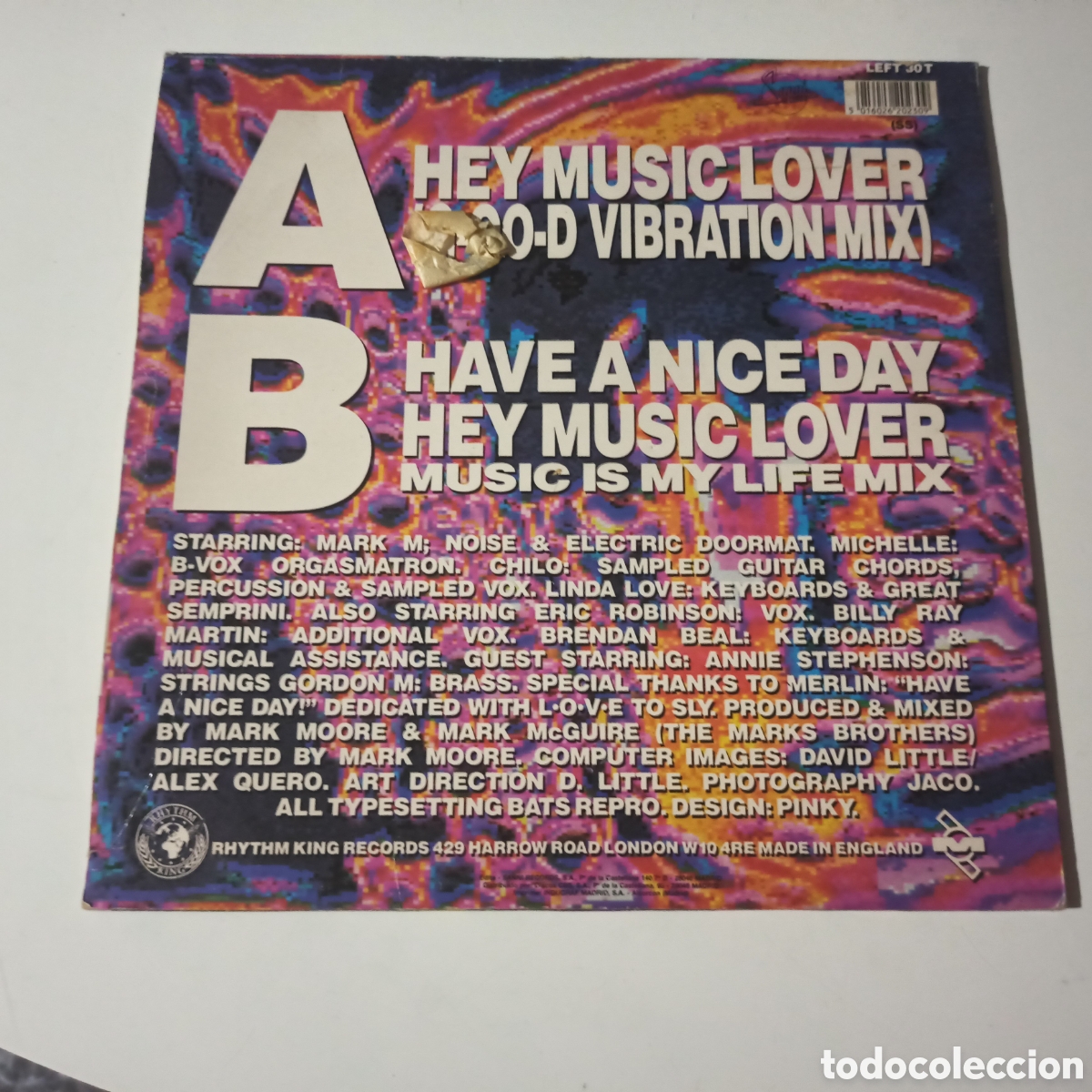 Discos de vinilo: SXpress - Hey Music Lover (12&rdquo;) - Foto 2