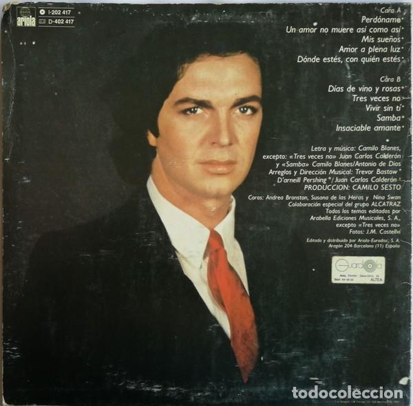 Discos de vinilo: Camilo Sesto &lrm;&ndash; Amaneciendo - Foto 2