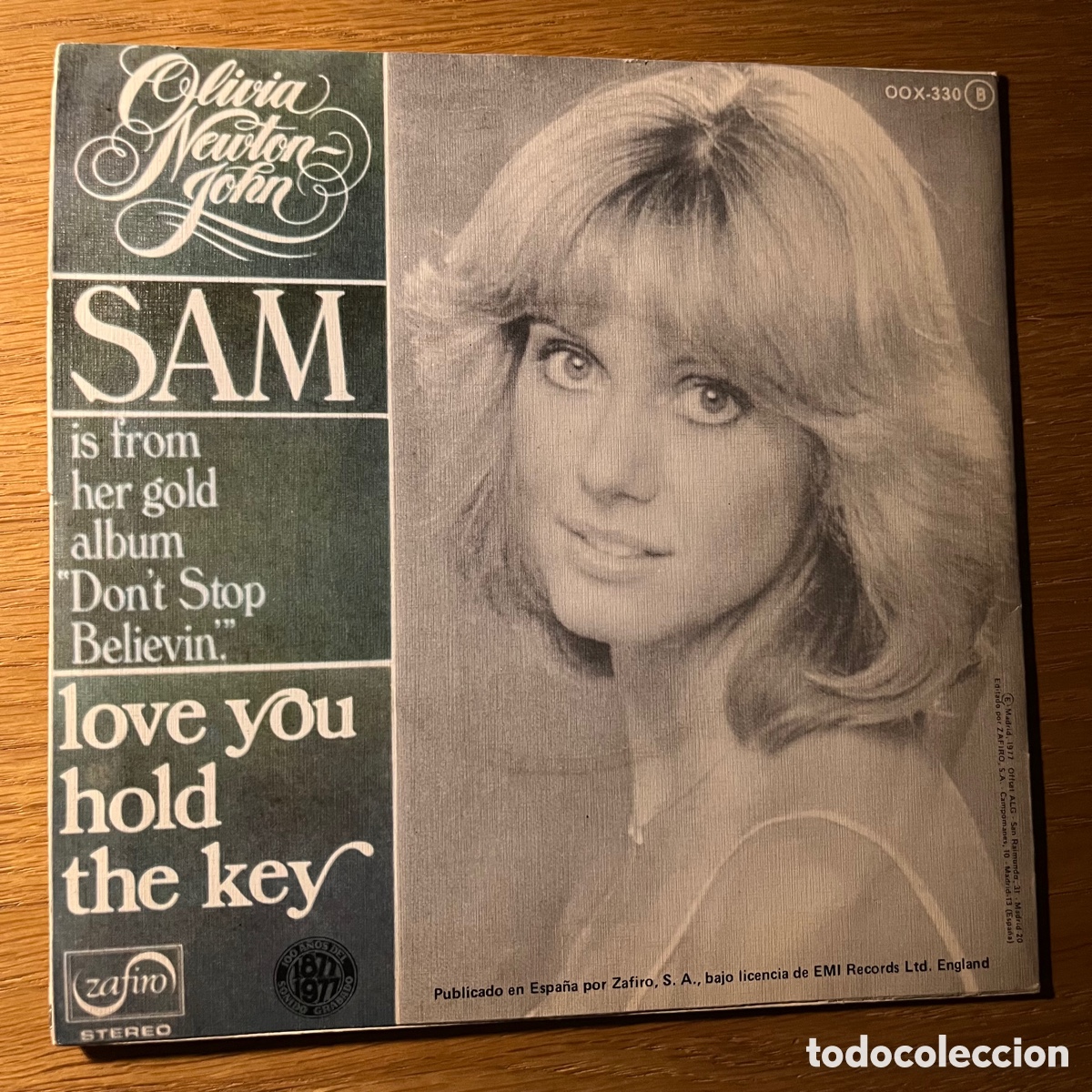 Discos de vinilo: Olivia Newton-John - Sam - single - Foto 2
