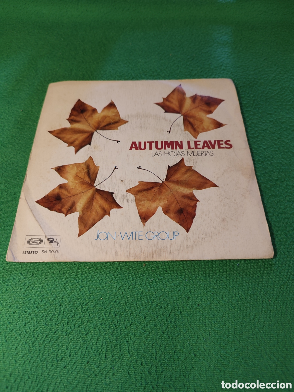 Discos de vinilo: Jon-Wite Group - Autum leaves - Foto 1