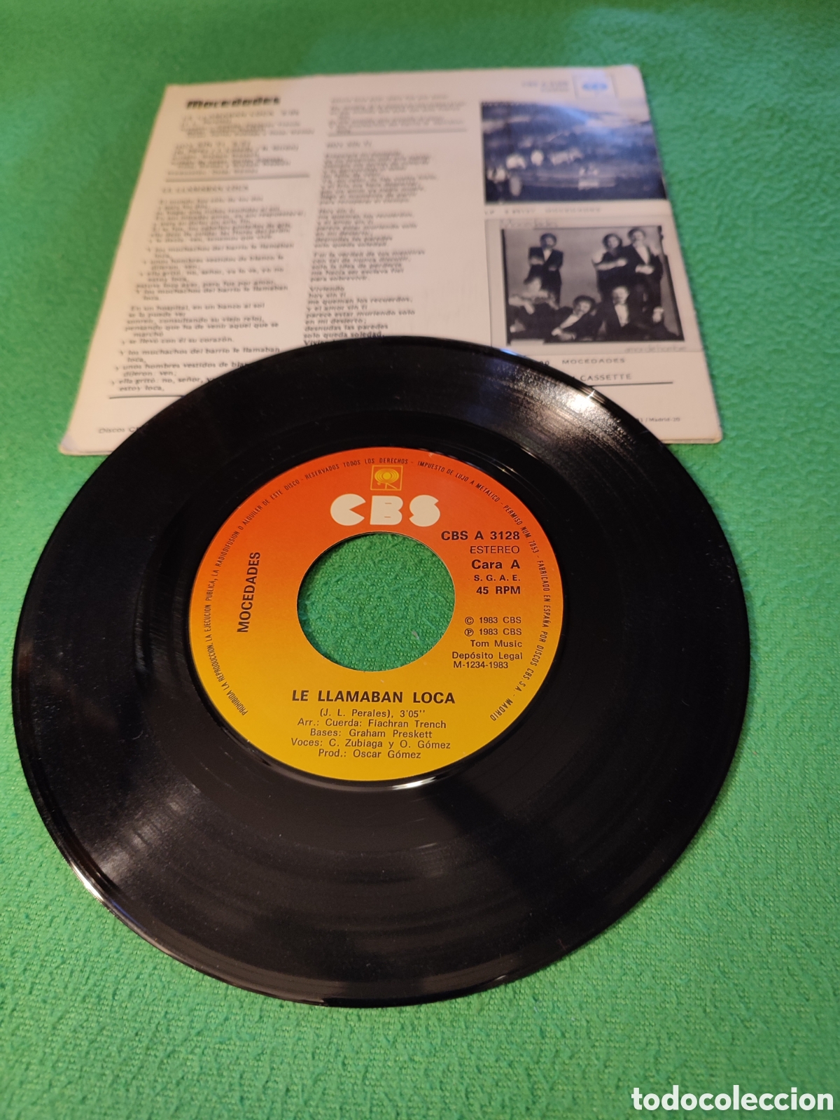 Discos de vinilo: Mocedades - Le llamaban loca - Foto 2