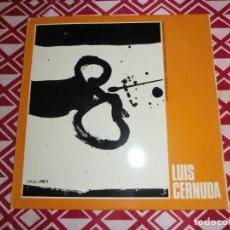 Discos de vinilo: LUIS CERNUDA - VOZ VIVA DE MEXICO, ANTOLOGIA POÉTICA