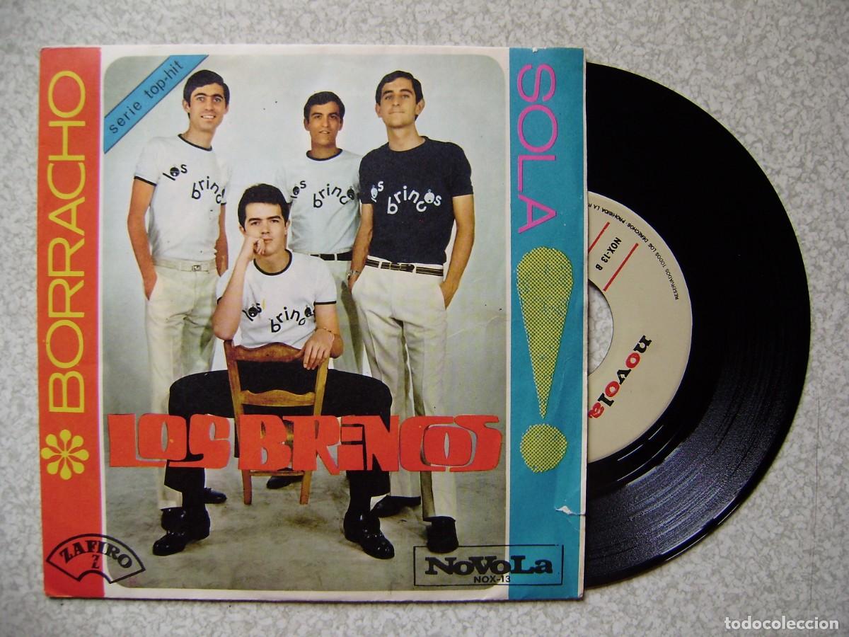 Discos de vinilo: LOS BRINCOS.BORRACHO + 1...EX - Foto 1
