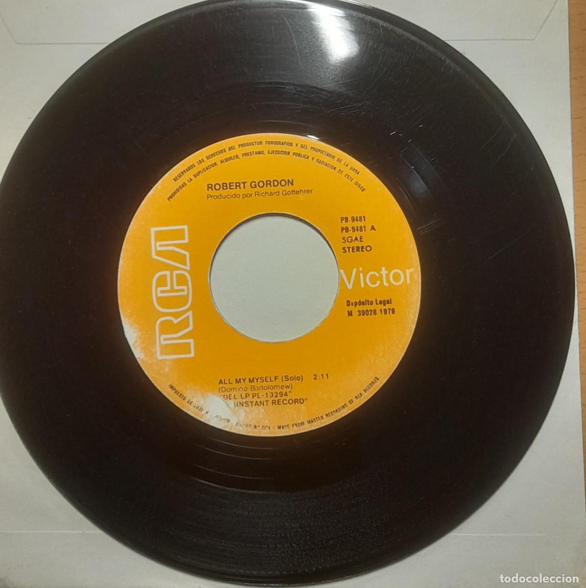 Discos de vinilo: ROBERT GORDON &rdquo;all by myself&rdquo; - Foto 1