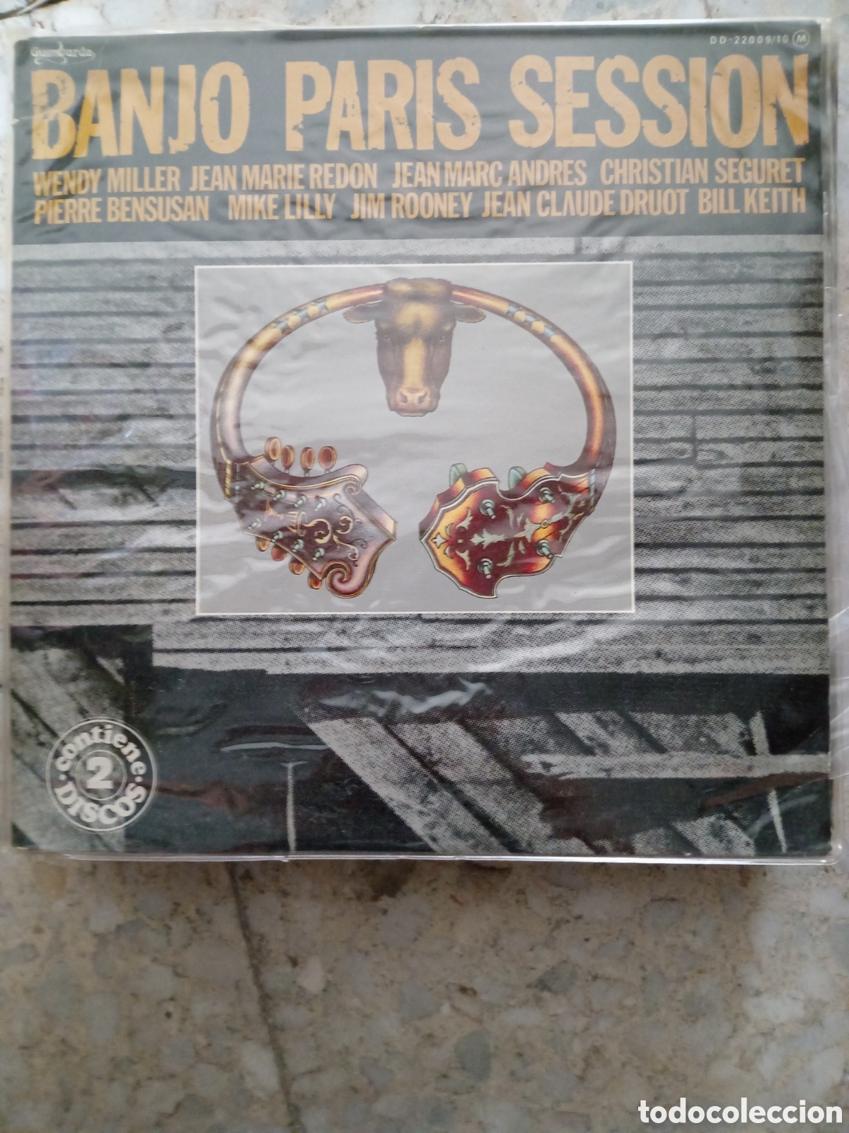 Discos de vinilo: 2 LP BANJO PARIS SESSION ESPA&Ntilde;A 1979 - Foto 1