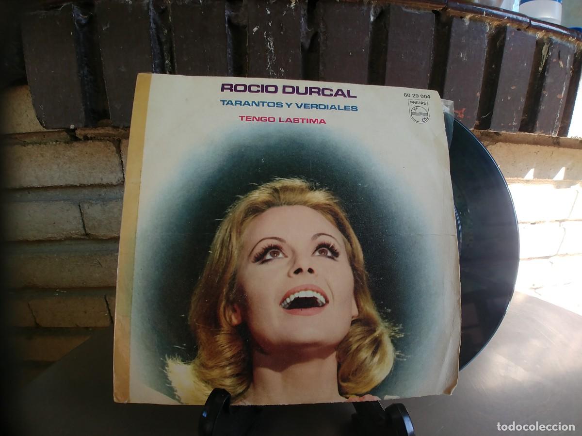 Discos de vinilo: ROCIO DURCAL-SINGLE TARANTOS Y VERDIALES - Foto 1