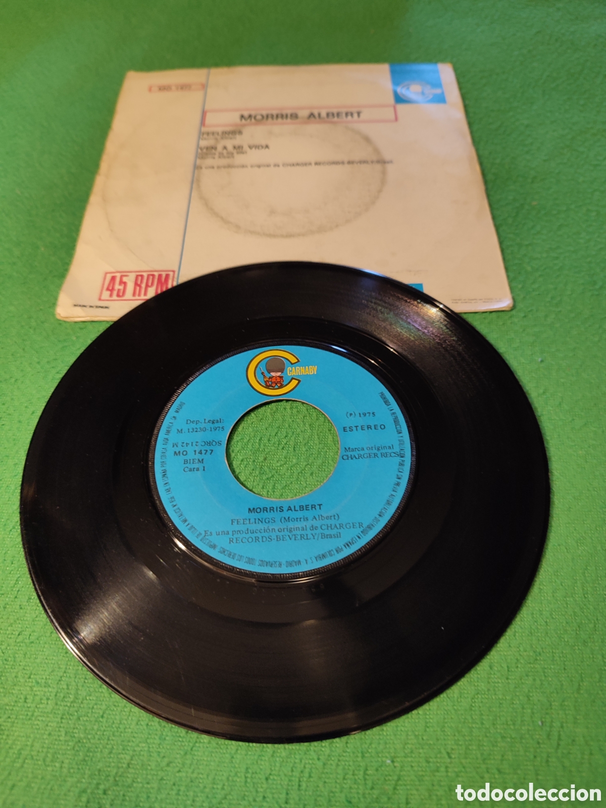 Discos de vinilo: Morris Albert - Feeling - Foto 2