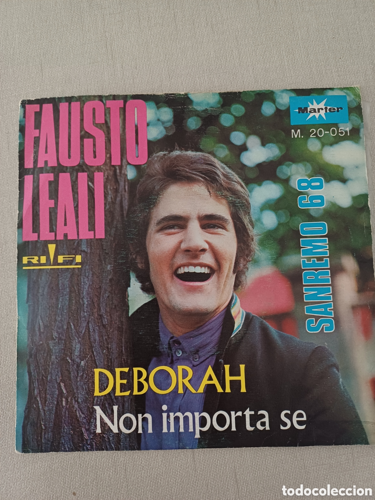 Discos de vinilo: Fausto Leali&nbsp;&ndash;&nbsp;Deborah - Foto 1